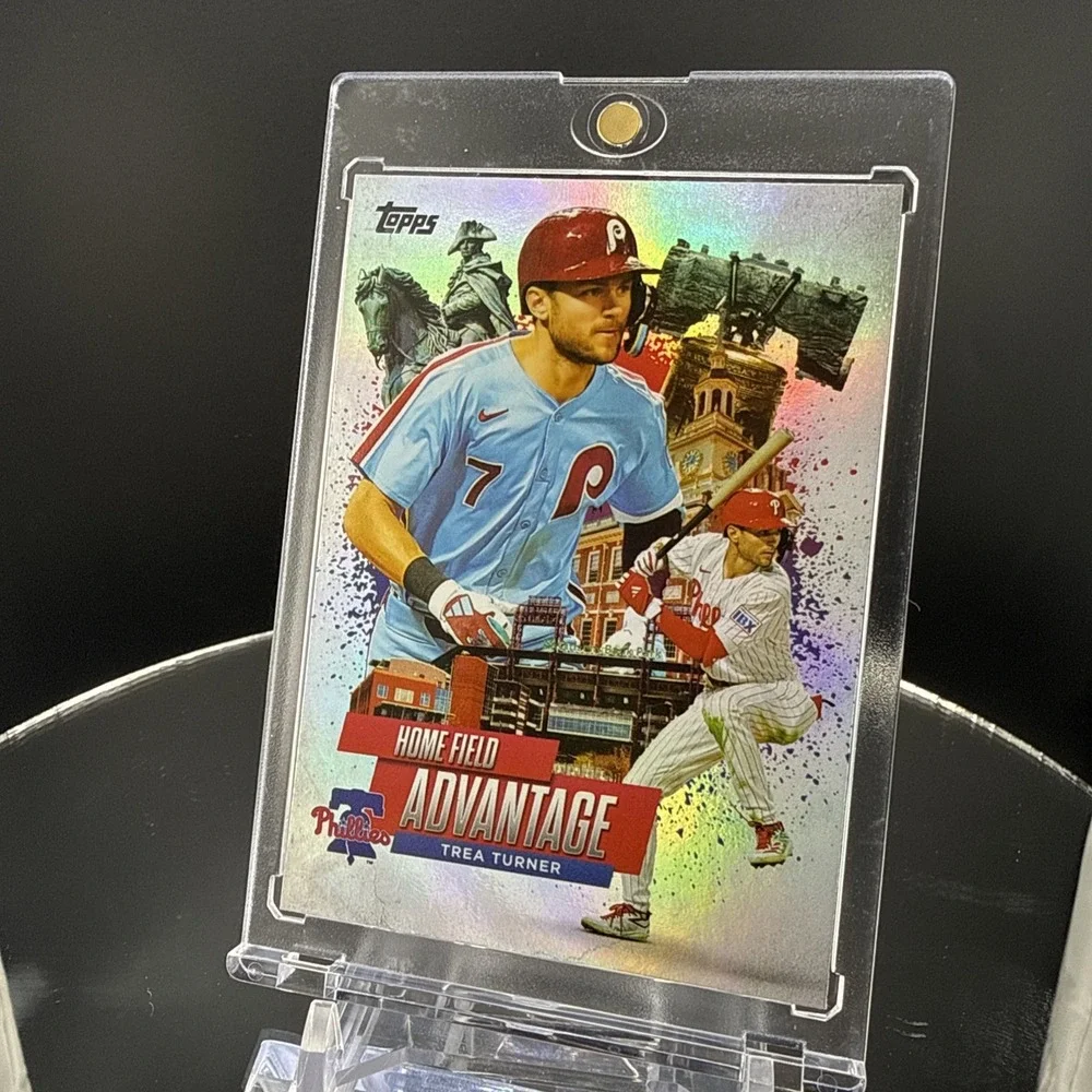 2025 Topps Series 1 Home Field Advantage Trea Turner HA-34 Case Hit SP Phillies